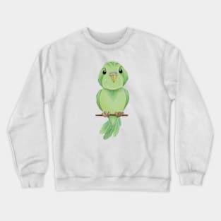 green bird Crewneck Sweatshirt